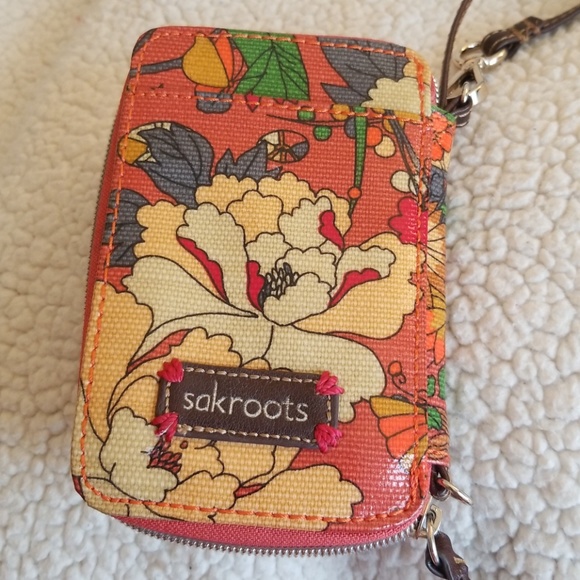NWOT Sakroots Wallet Wristlet Cell Phone Case - Picture 5 of 5